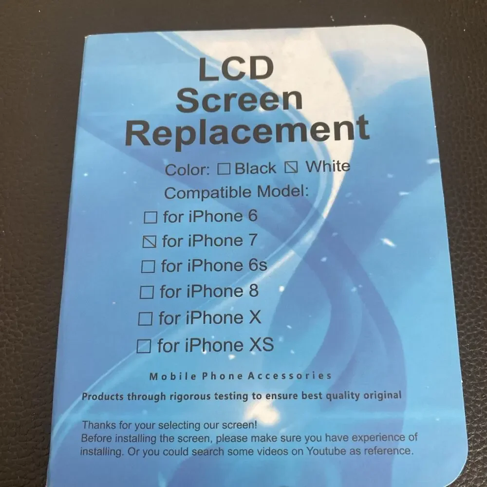 LCD Screen Replacement For iPhone 7 White